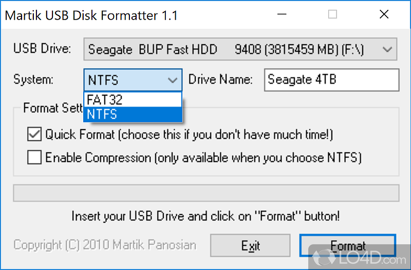 sandisk formatter tool