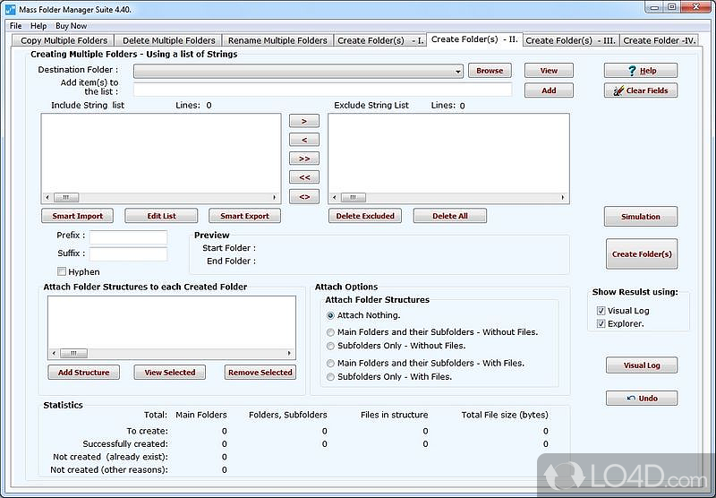 Mass Folder Manager Suite screenshot
