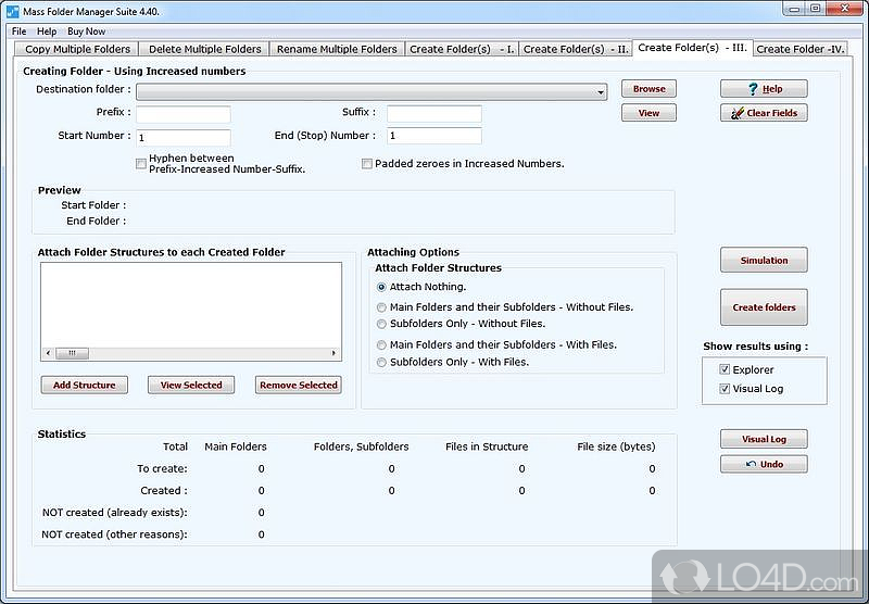 Mass Folder Manager Suite screenshot