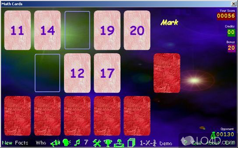 MathCards screenshot