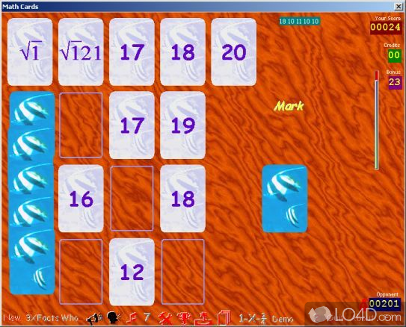 MathCards screenshot