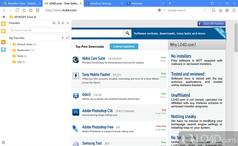 maxthon download manager