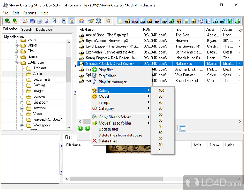 Media Catalog Studio screenshot