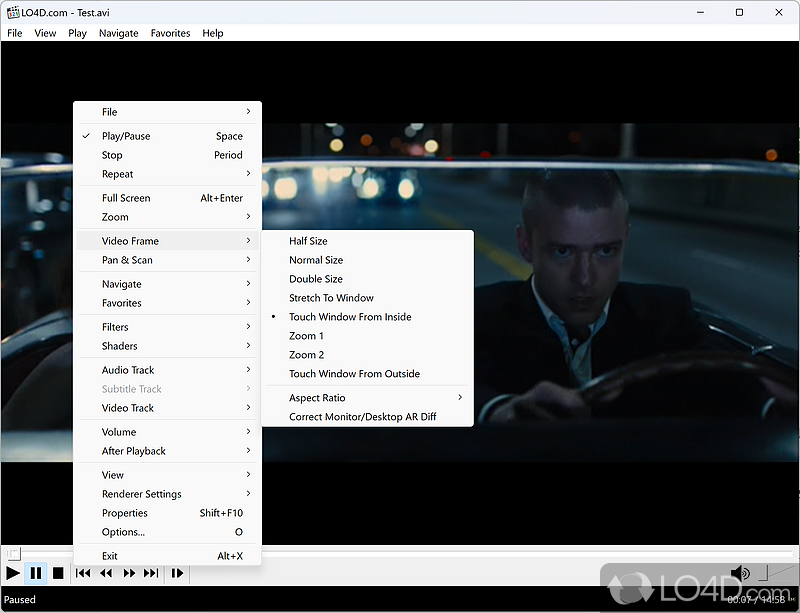 Lightweight and easy to use - Screenshot of Media Player Classic - Home Cinema