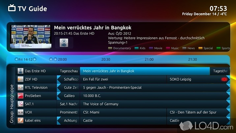 Powerful app that can turn computer into a fully functional multimedia center with an abundance of controls - Screenshot of MediaPortal
