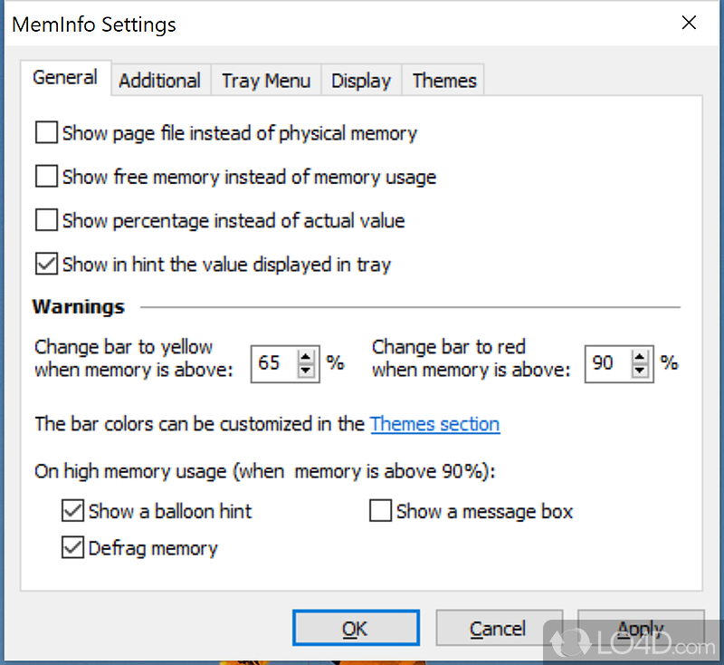 Details about RAM memory usage - Screenshot of MemInfo
