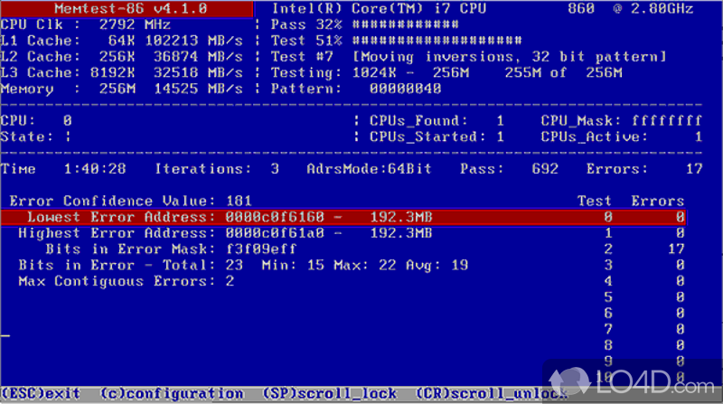 download the new for windows Memtest86 Pro 10.6.3000