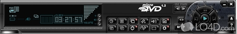 Lightweight and easy to use - Screenshot of Micro DVD Player