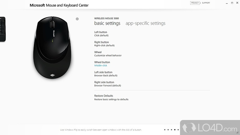 Microsoft Mouse And Keyboard Center - Download