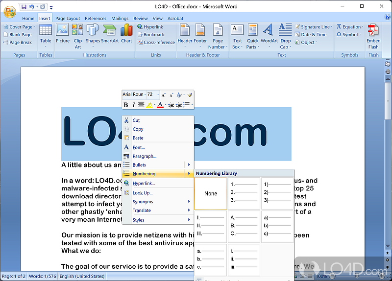 Microsoft Office 2007 - Screenshots