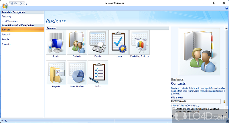 Suite of productivity apps from Microsoft Corporation - Screenshot of Microsoft Office 2007