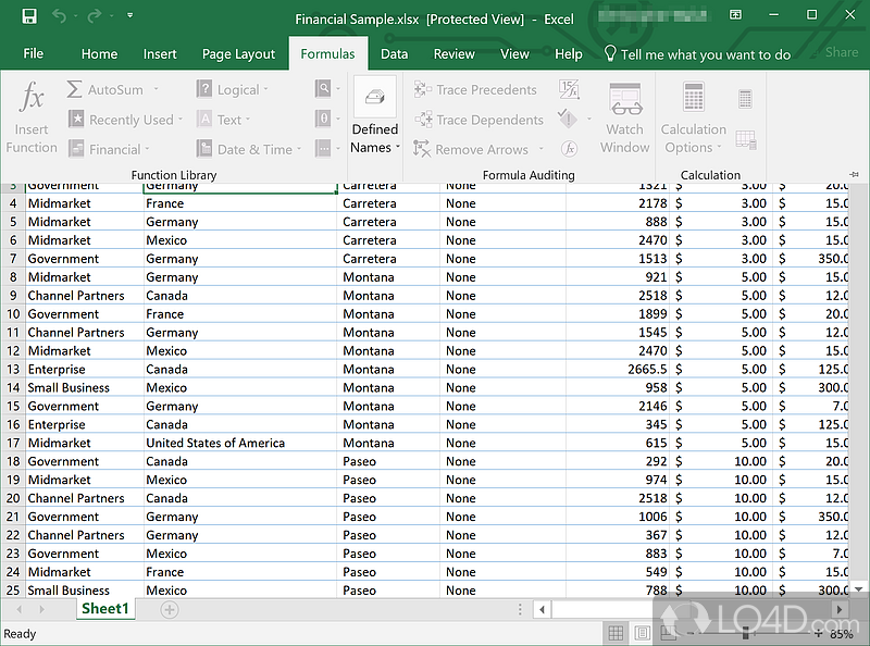 Microsoft Office 2016: Microsoft Word - Screenshot of Microsoft Office 2016