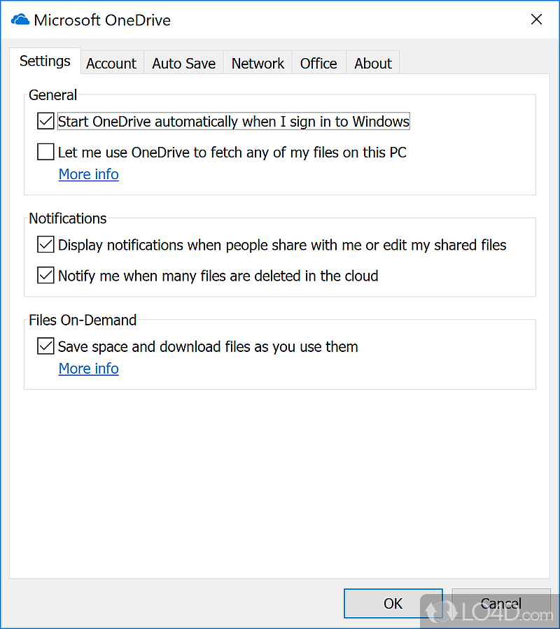 Access your OneDrive files from wherever    - Screenshot of Microsoft OneDrive