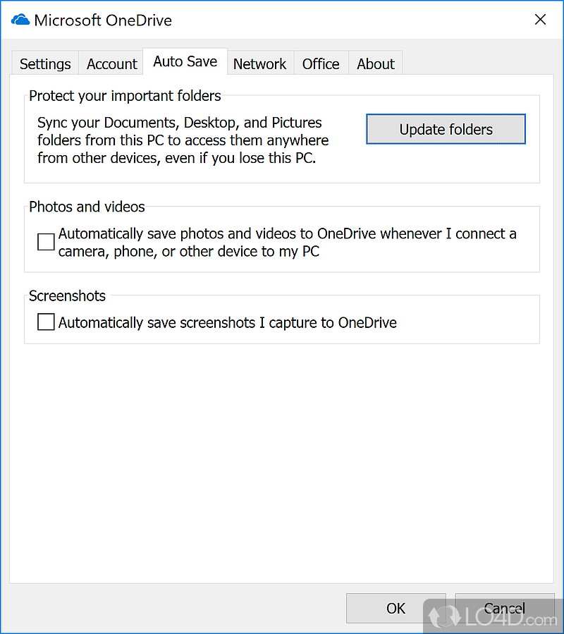 Streamlines document collaboration and sharing of Office files  - Screenshot of Microsoft OneDrive