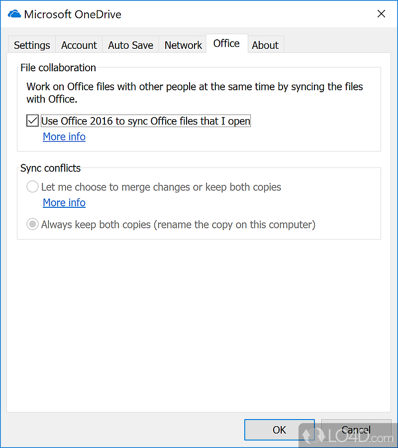 Upload files to OneDrive - Screenshot of Microsoft OneDrive