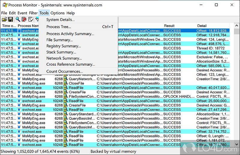 Process Monitor 3.95 for mac download free