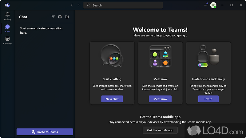 Chat, collaborate on projects, and transfer files within a business-like environment by employing this Microsoft-vetted app - Screenshot of Microsoft Teams