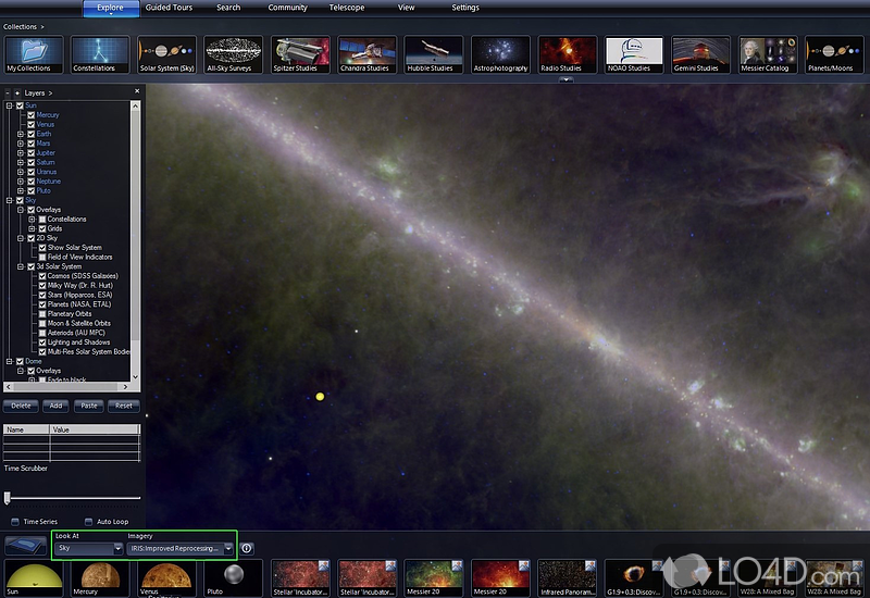 Microsoft WorldWide Telescope screenshot