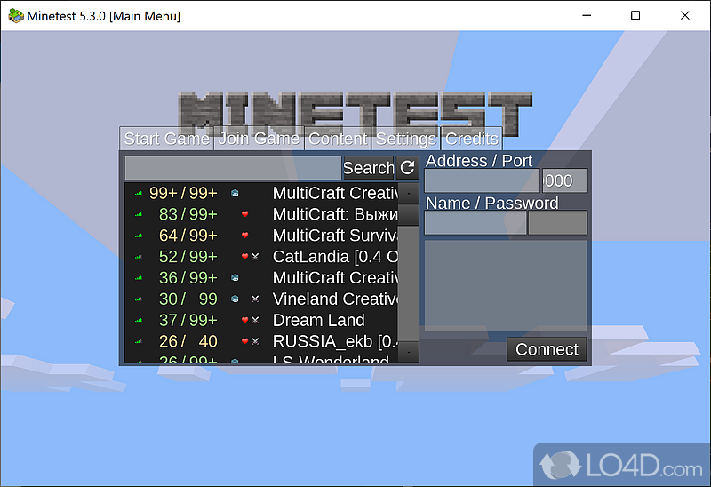 Minetest download the last version for windows