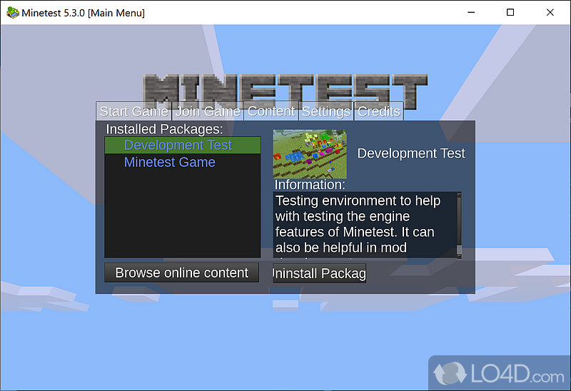 Minetest: Relaxing to play - Screenshot of Minetest