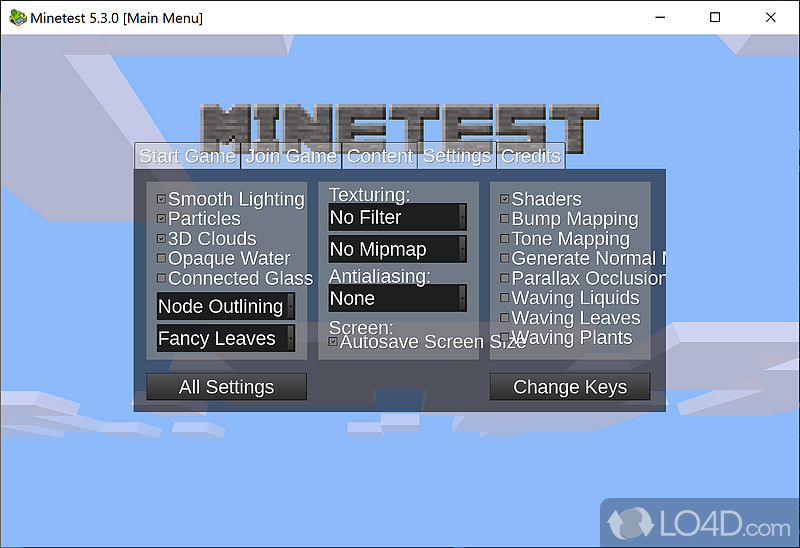 Start crafting with a fellow player - Screenshot of Minetest