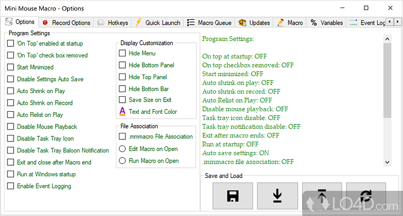 Mini Mouse Macro: Real-time - Screenshot of Mini Mouse Macro