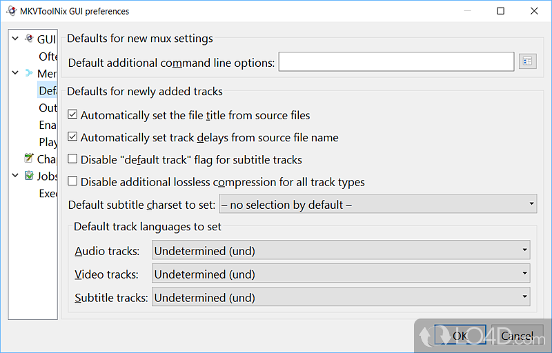 use mkvtoolnix to remove audio from remux