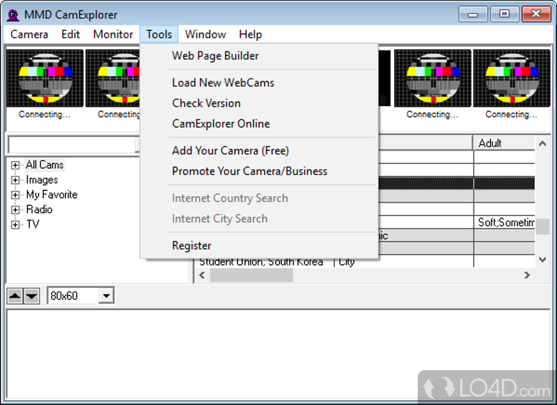 MMD CamExplorer Free screenshot