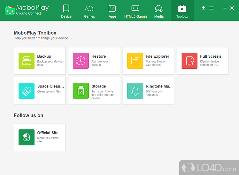 MoboPlay: Handy toolbox - Screenshot of MoboPlay