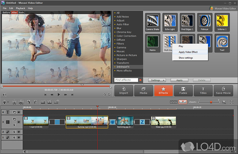 Video editing anyone can do - Screenshot of Movavi Video Editor