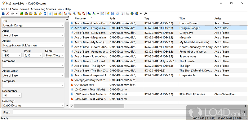 Tag editor and music organizer with extensive features - Screenshot of Mp3tag