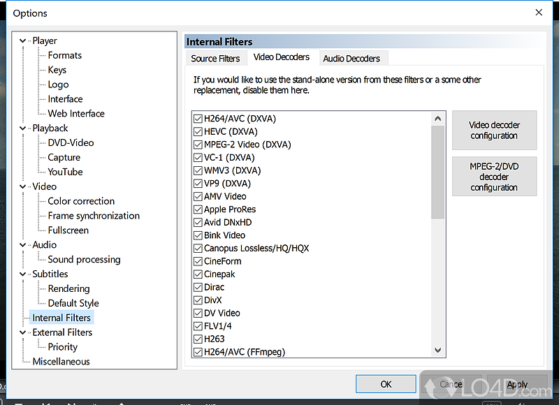 instal MPC-BE 1.6.9 free