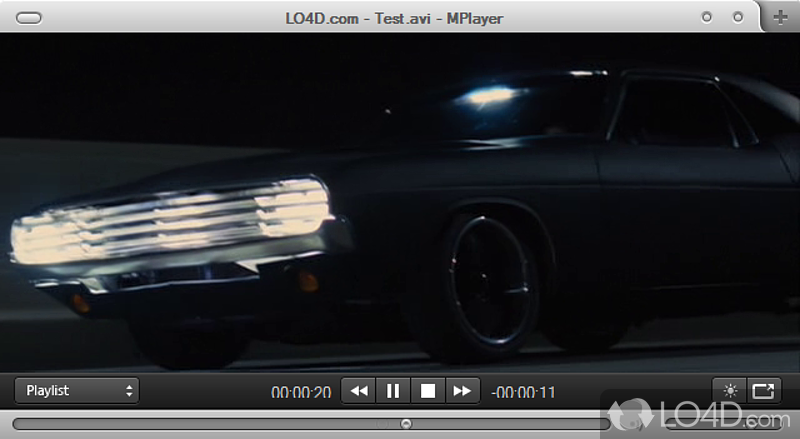 Cool an multimedia player which allows you to enjoy video - Screenshot of MPlayer WW