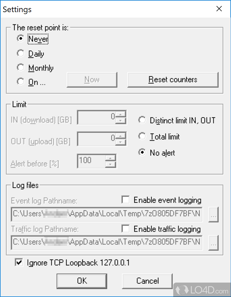 Straightforward network data monitoring - Screenshot of Network Traffic Monitor