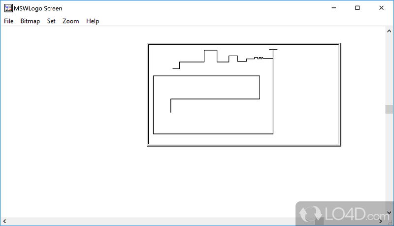 IDE for Logo language - Screenshot of MSWLogo