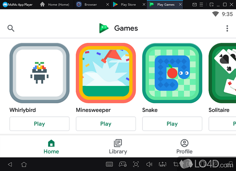 Heavy games might cause lags - Screenshot of MuMu App Player