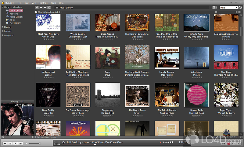MusicBee: A complete - Screenshot of MusicBee