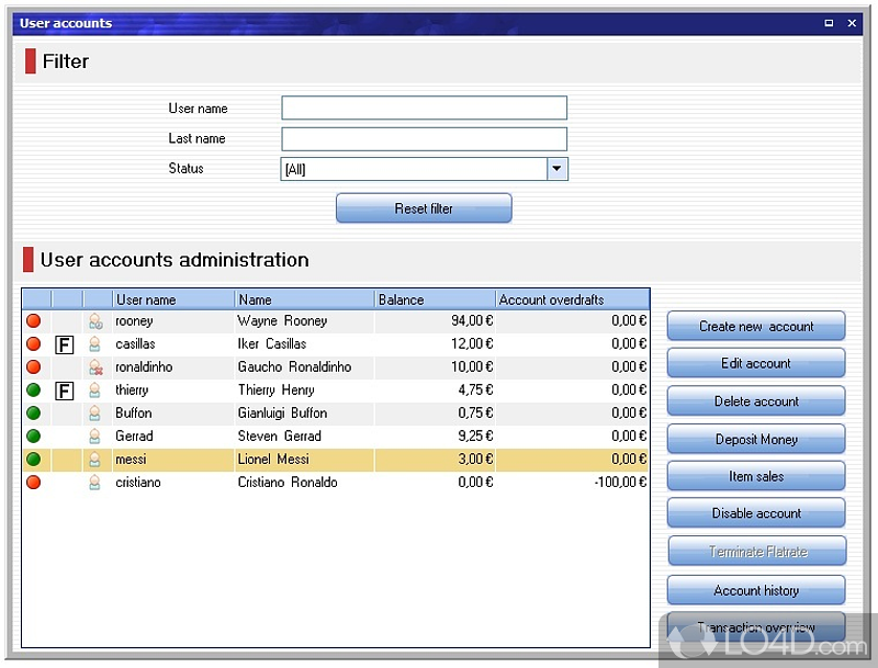 Setup wireless LAN network for hotels and cafés - Screenshot of MyHotSpot