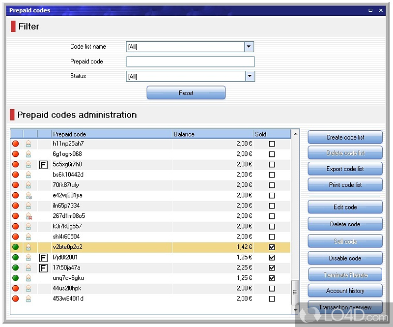 Wireless hotspot software with login age and authentication - Screenshot of MyHotSpot