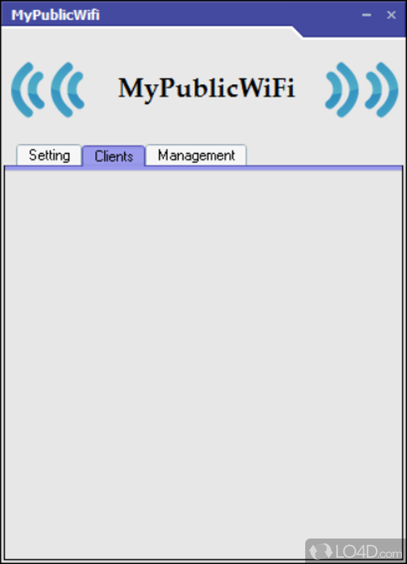 Helpful WiFi network repeater - Screenshot of MyPublicWiFi