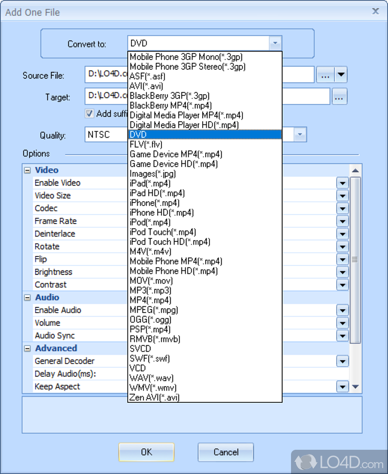 Simple to understand conversion - Screenshot of MyVideoConverter Pro