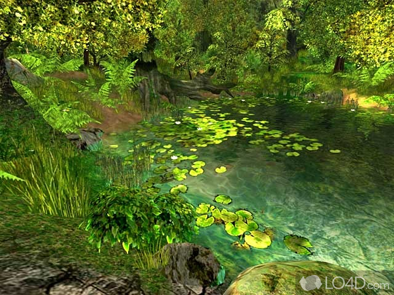 A bit of natural beauty for your desktop - Screenshot of Nature 3D Screensaver