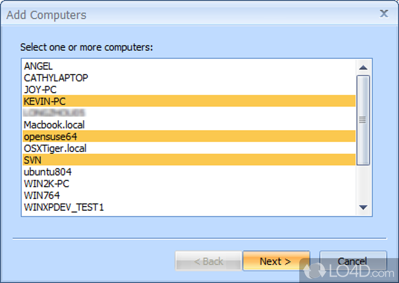 Access computers remotely - Screenshot of NeoRouter