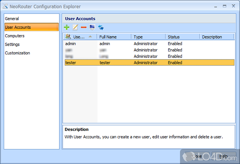 neorouter default port