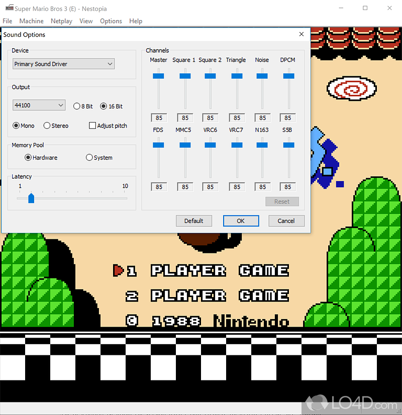 Download And Configure Nestopia Emulator 140 For Nintendo