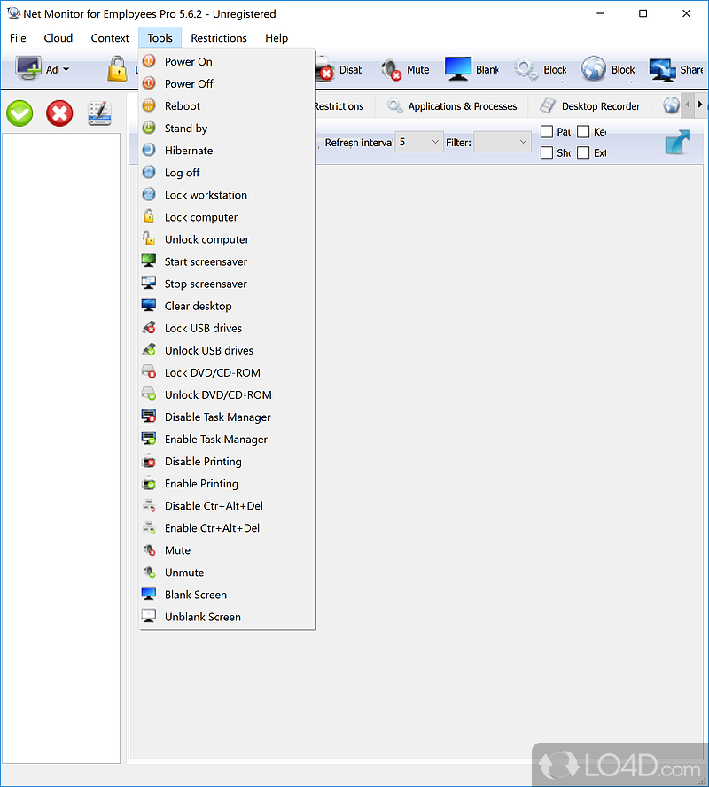 net monitor for employers