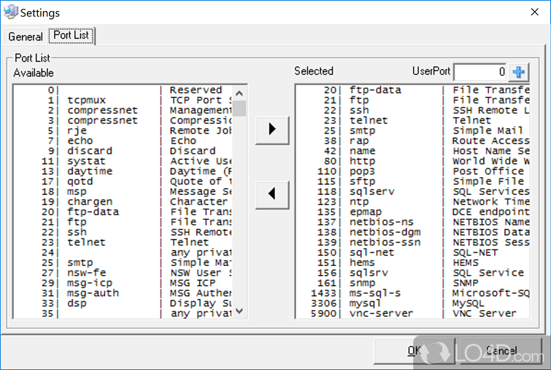 Freeware port scanner that supports public and private networks - Screenshot of Net Scan