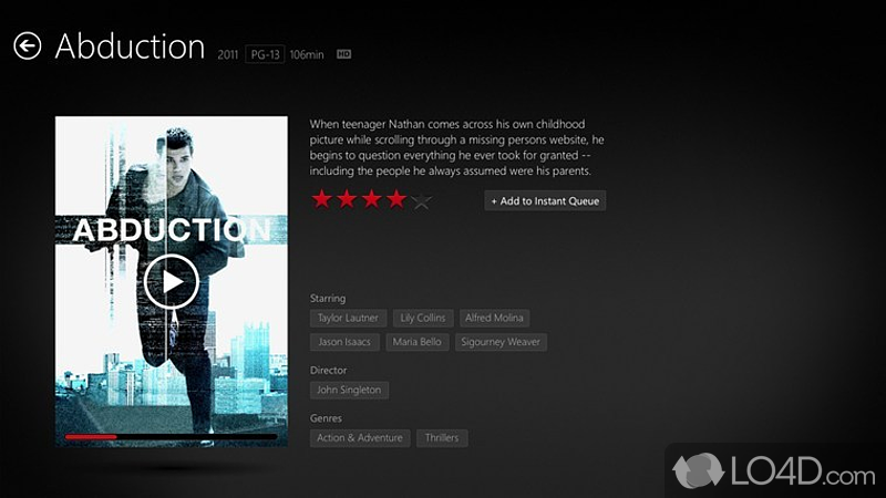 Easily connect to Netflix using your account - Screenshot of Netflix for Windows