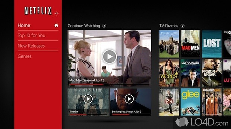 Official Netflix client for Windows 10, 8 - Screenshot of Netflix for Windows