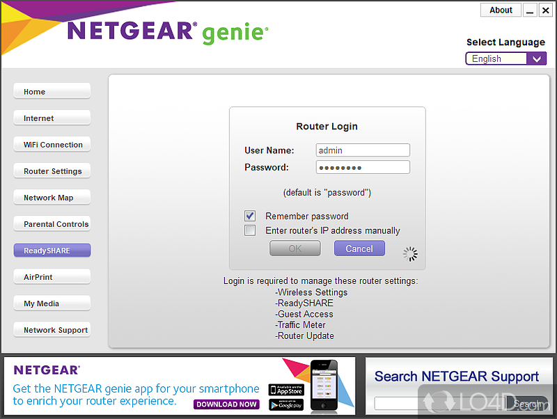 netgear genie not opening